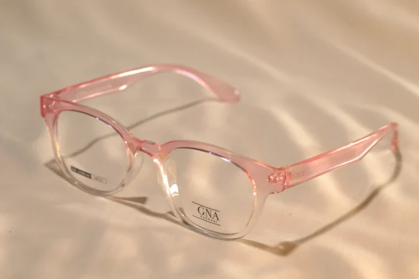 Crystal Baby Pink Korean Glasses Frame!
